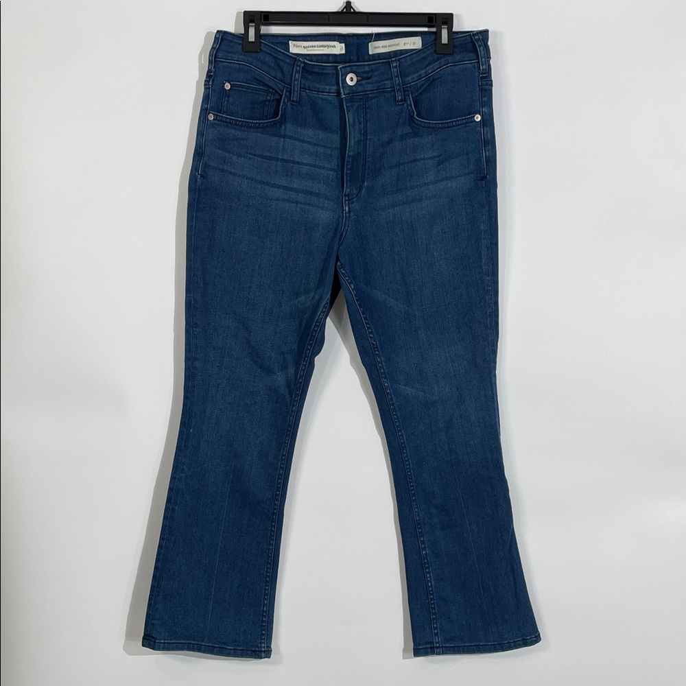 Anthropologie Pilcro Cropped Bootcut Jeans Size 31 High Rise